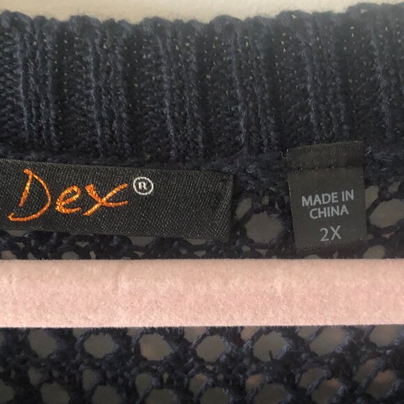 Dex Long Sleeve Crochet Sweater - Picture 5 of 10